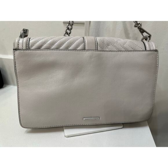 Rebecca Minkoff Love Chevron Leather Crossbody Bag - Picture 4 of 9